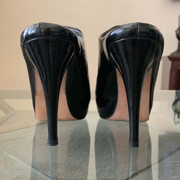 STUART WEITZMAN Patent Leather High Heel Mule Booti - Picture 9 of 14